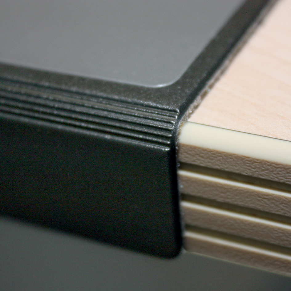 DURABLE Schreibunterlage mit Kantenschutz, grau