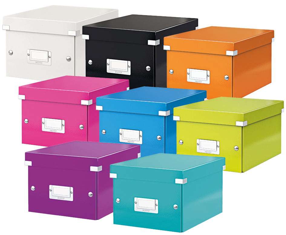 60430001_Gruppel1IMYieCc3o1p LEITZ Ablagebox Click & Store WOW, DIN A5, grün