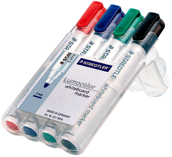 STAEDTLER Lumocolor Whiteboard-Marker 351, 8er Etui