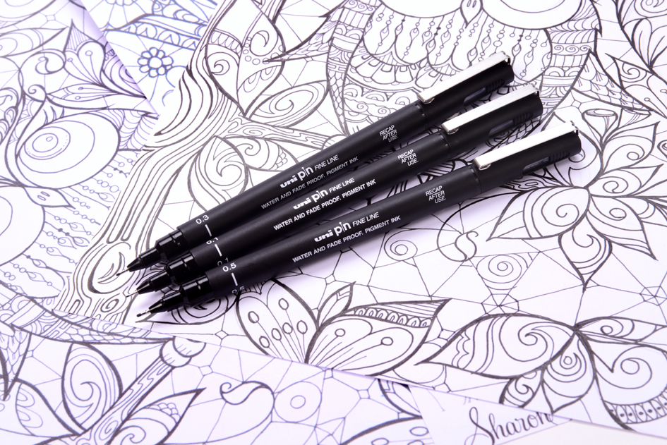 Pin-creative-8UKHoyvpzwzEX3 uni-ball Fineliner PIN 12200 N, schwarz