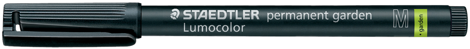 319-GM-M-9 STAEDTLER Lumocolor Gartenmarker garden, schwarz