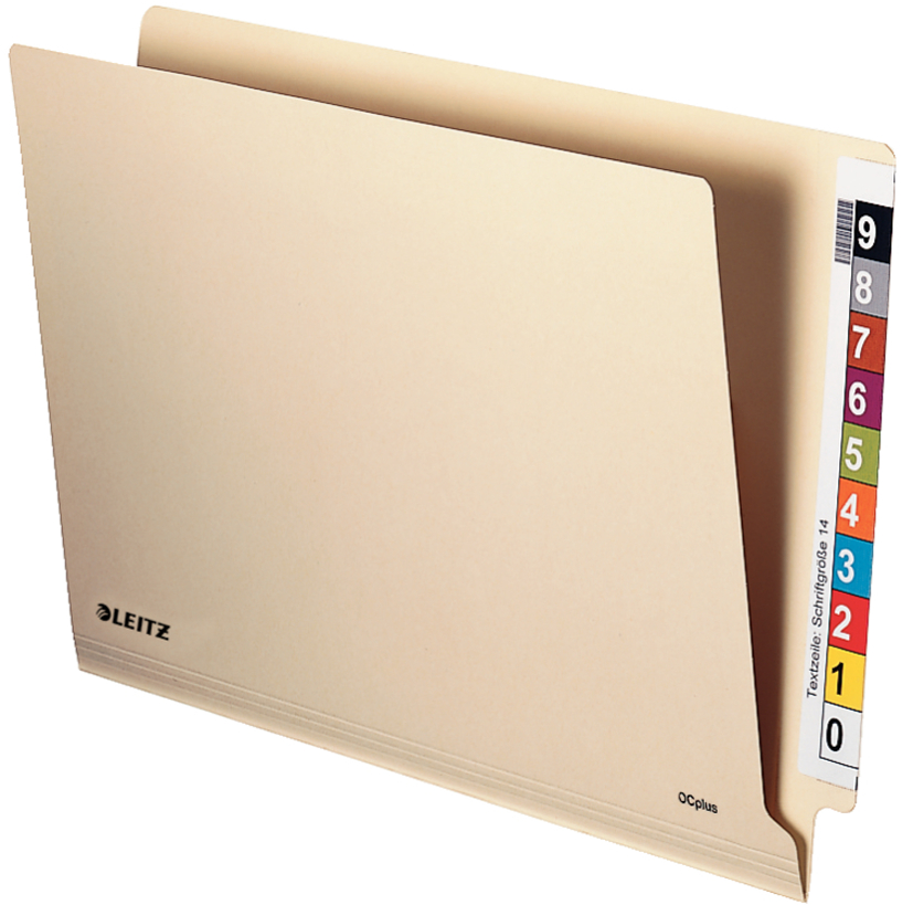 24700011 LEITZ Einstellmappe OrgacolorPlus, A4, mit Tab, chamois