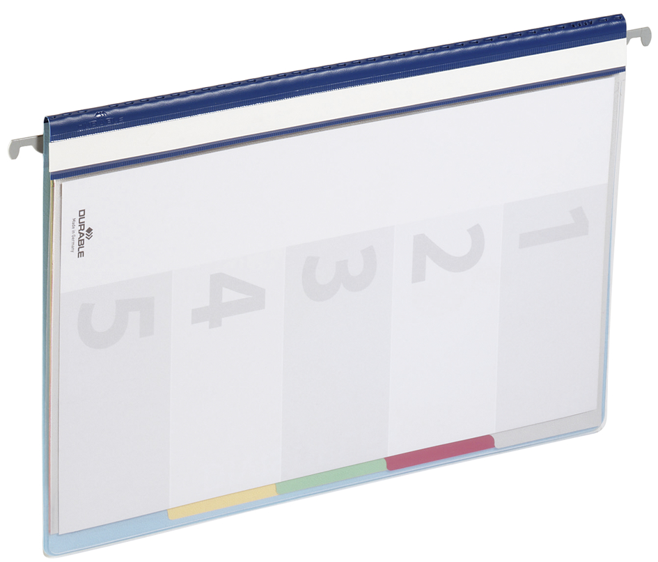 2557_06_GEN_A DURABLE Organisationshefter DIVISOFLEX, DIN A4, blau