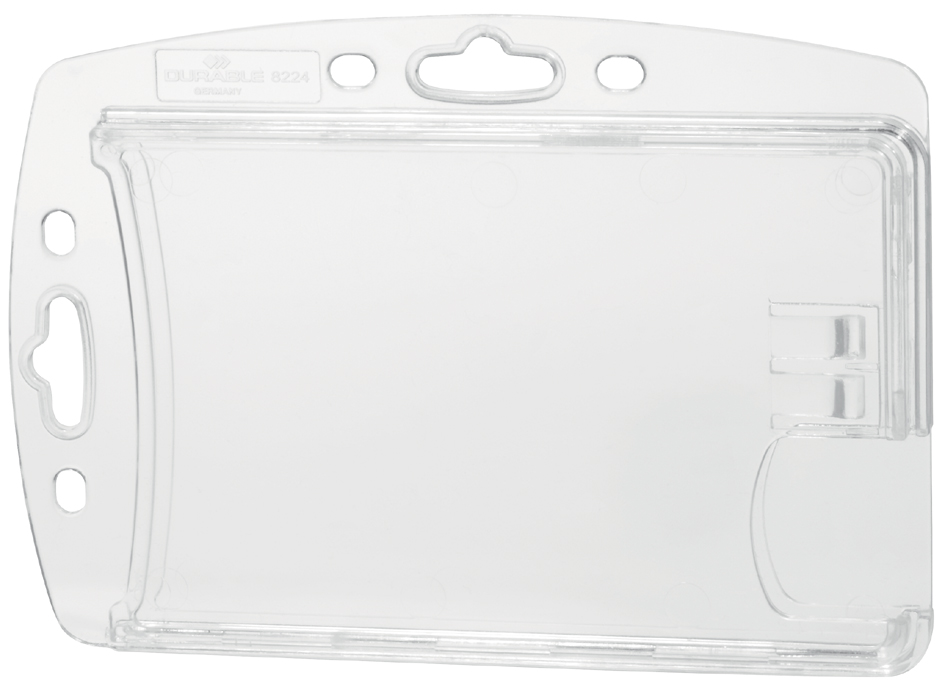 8924_19_GEN_A DURABLE Namensschilder Doppelbox, Hartobox, Daumenstanzung