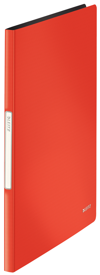 LEITZ Sichtbuch Solid, A4, PP, mit 40 Hüllen, schwarz