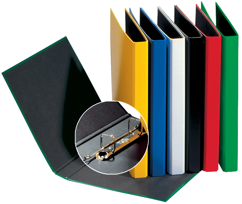 20607-Kopie5893449a79ba7 PAGNA Ringbuch ´Basic Colours´, 2 Bügel-Mechanik, grün