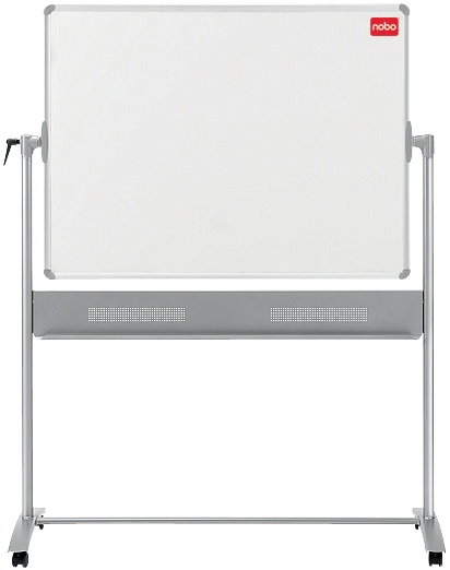 190103158933436b301a nobo Stativ-Drehtafel, emailliert, Tafelmaße: 1200 x 900 mm