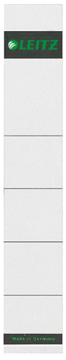 1607-0858935f0895b13 LEITZ Ordnerrücken-Einsteckschild, 32 x 190 mm, Karton, grau