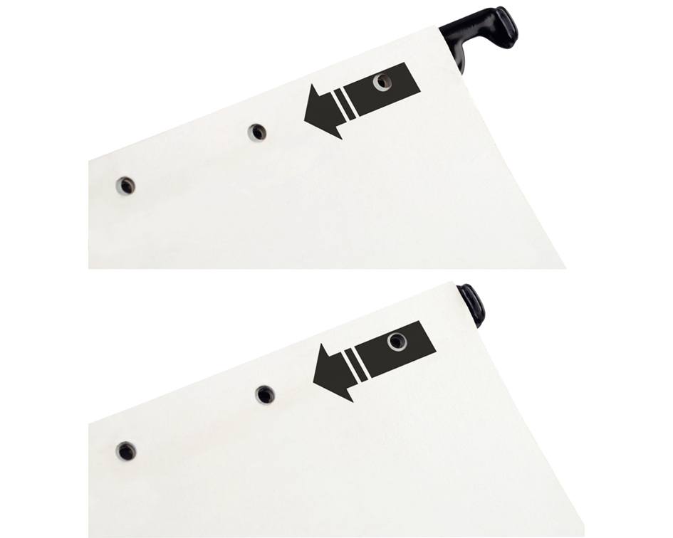 19243001_Schiene LEITZ ALPHA Active Hängehefter, A4, kaufmännische Heftung