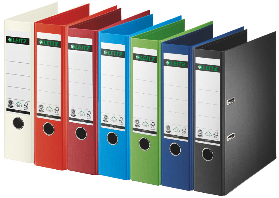 1007009958935d72678c5 LEITZ Vollpapier-Ordner, 180 Grad, DIN A4, 50 mm, hellgrün
