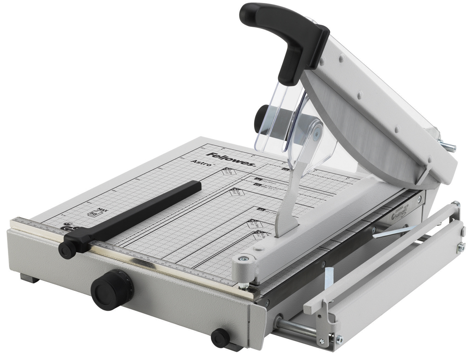 54150_Astro_Left589afb116ad2d Fellowes Hebel-Schneidemaschine Astro, DIN A4, silber