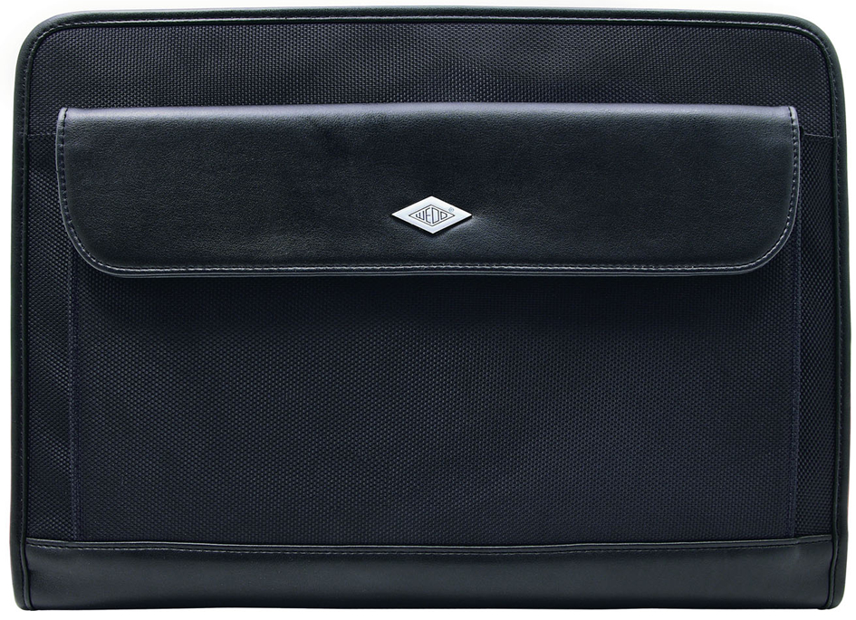 585001 WEDO Konferenzmappe Elegance, A5, Kunstleder/Nylon, schwarz