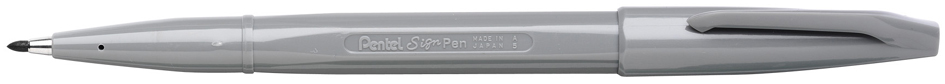 S520-N58932765d3f16 PentelArts Faserschreiber Sign Pen S520, silbergrau