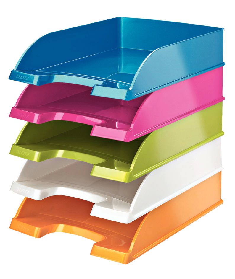 522630_allefgAMxfiIpTuFC LEITZ Briefablage Plus WOW, A4, Polystyrol, gelb