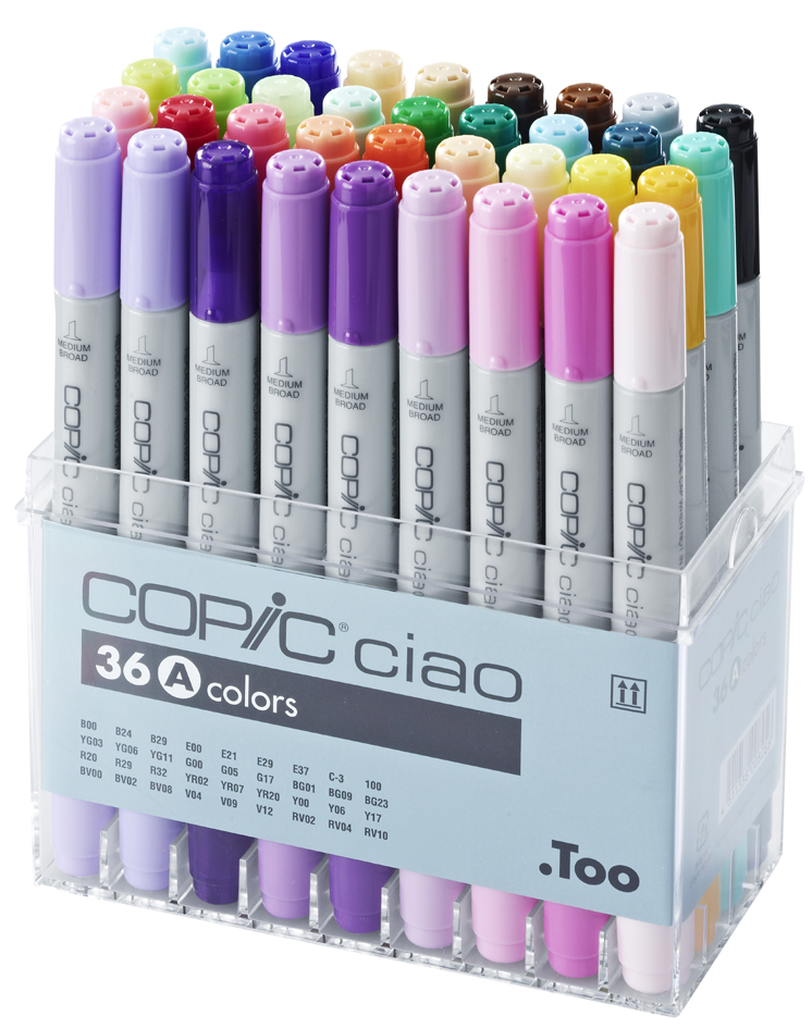 22075361 COPIC Marker ciao, 36er Set A