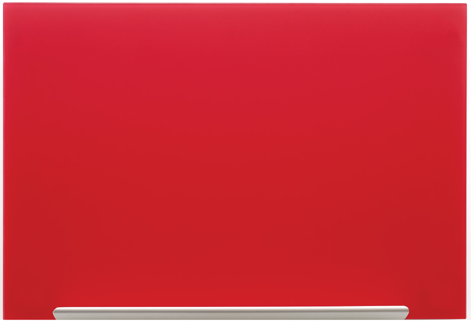 1905183_1589333af9cb43 nobo Glas-Magnettafel Diamond, (B)677 x (H)381 mm, rot