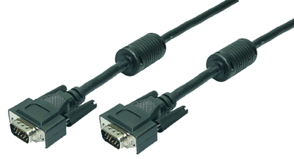 CV001858931dca61e5a LogiLink VGA Monitorkabel, Stecker - Stecker, schwarz, 15 m