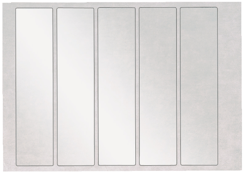 66510003 LEITZ Schutzetikett OrgacolorPlus, glasklar