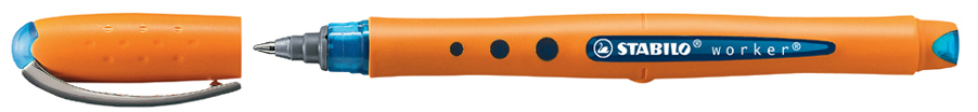STABILO Tintenroller worker fine, blau