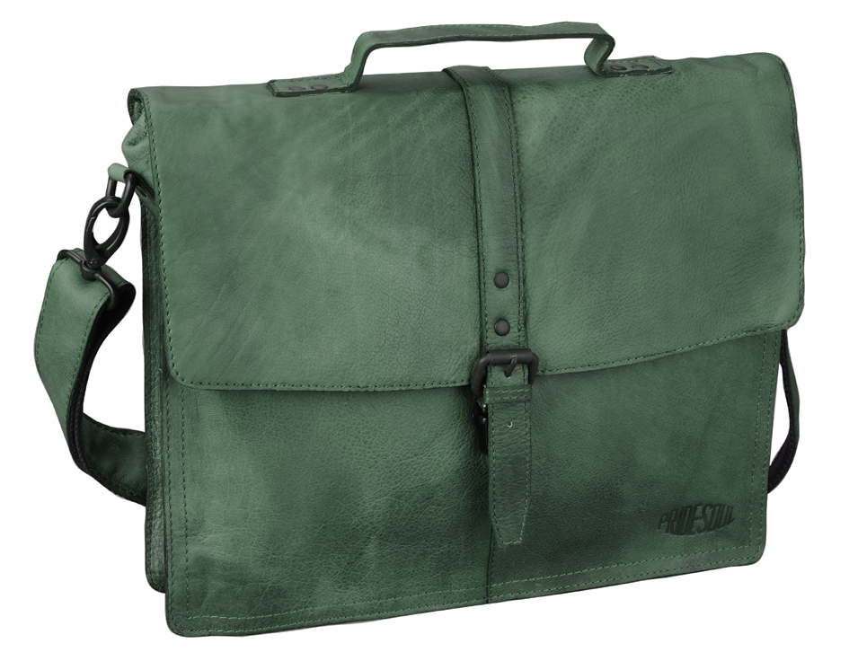 47207-2 PRIDE&SOUL Aktentasche ´JAYDEN´, Leder, braun