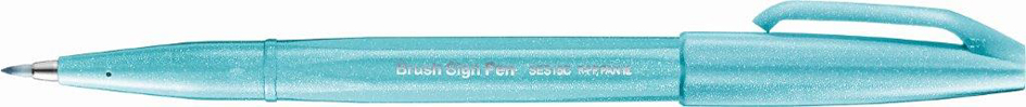 SES15C-S2X PentelArts Faserschreiber Brush Sign Pen SES 15, wasserblau