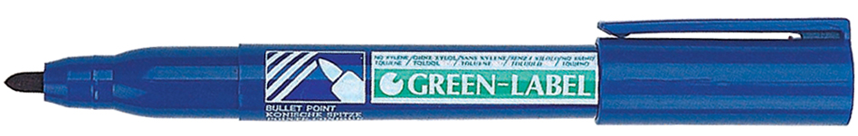 NN50 Pentel Permanent-Marker GREEN-LABEL NN50, schwarz