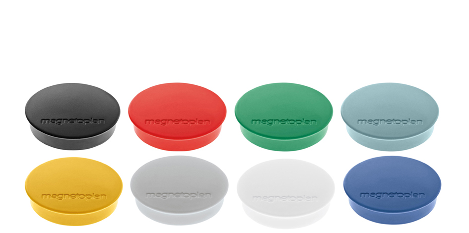 magnetoplan Discofix Rundmagnet ´standard´, rot