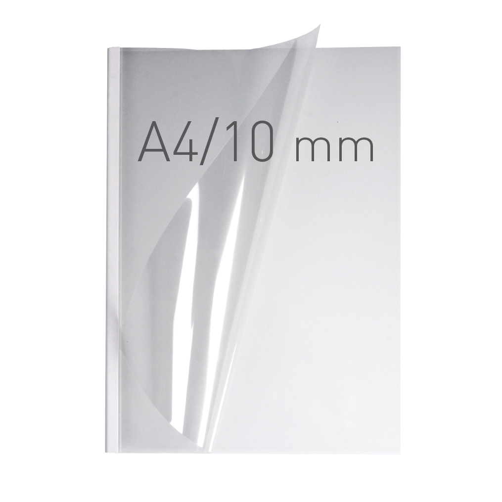 10f2be1cf929a7390ec57bd7949cf950 EasyCOVER A4 - PVC klar - 10 mm - weiß