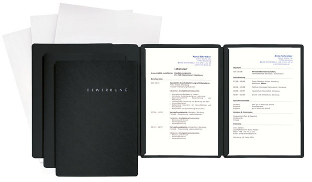 22028_04_web58934600bb25b PAGNA Bewerbungs-Set ´Special´, DIN A4, schwarz, 3-teilig