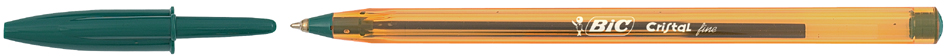 872729 BIC Kugelschreiber Cristal Fine, Strichfarbe: grün