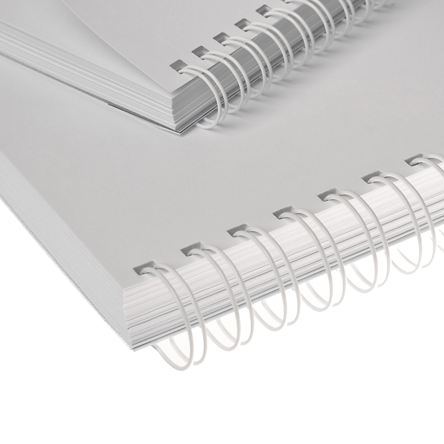 RENZ Drahtbinderücken, Teilung 2:1, 14.3 mm - DIN A5 - weiß RENZ Drahtbinderücken, Teilung 2:1, 14.3 mm - DIN A5 - weiß