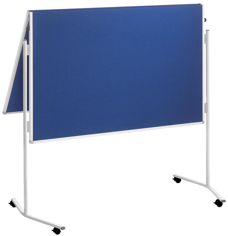 ECO-UMTF-G03R589352fd692bd FRANKEN Moderationstafel ECO, 2x 750 x 1.200 mm, Filz, grau