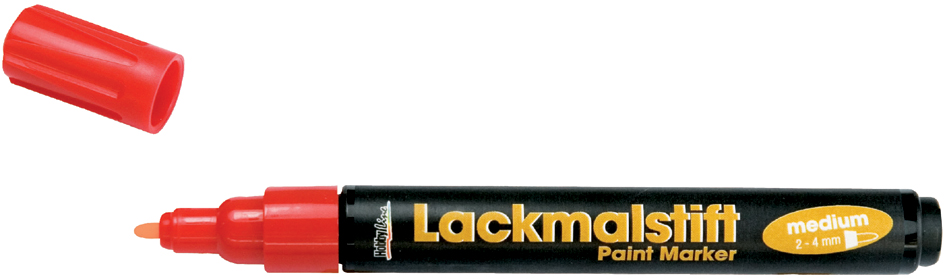 KREUL Lackmarker medium Hobby Line, silber