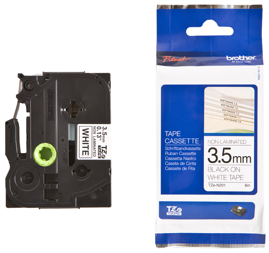 TZN_221_Kombi brother TZe-Tape TZe-N201 Schriftbandkassette