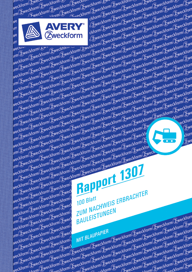 13075893584346bff AVERY Zweckform Formularbuch ´Aufmaß´, A4, 100 Blatt