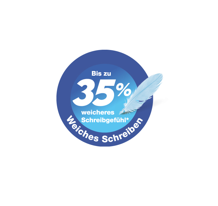 Cristal-Soft-Eigenschaften5893284442901 BIC Kugelschreiber Cristal Soft, Strichfarbe: rot