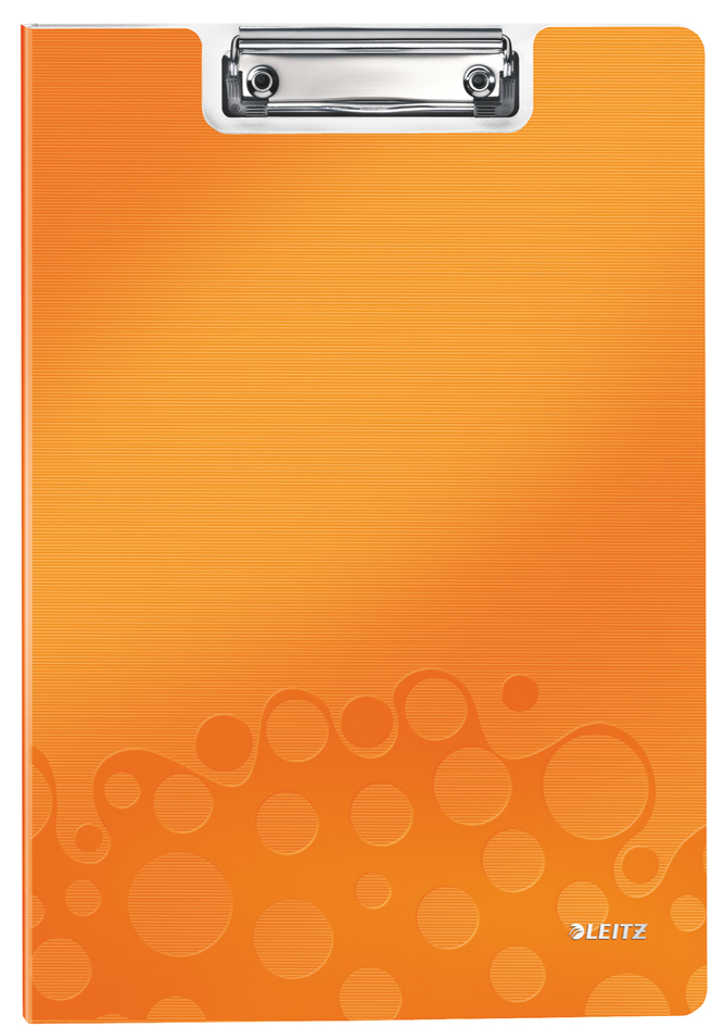 41990044 LEITZ Klemmbrett-Mappe WOW, DIN A4, Polyfoam, grün-metallic