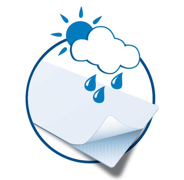 wetterfestgWqQ1UbLkRe0n HERMA Inkjet Folien-Etiketten, 105 x 148 mm, weiß