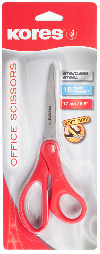 SCH325175893364fef7fc Kores Universal-Schere mit Softgrip-Griff, Länge: 170 mm