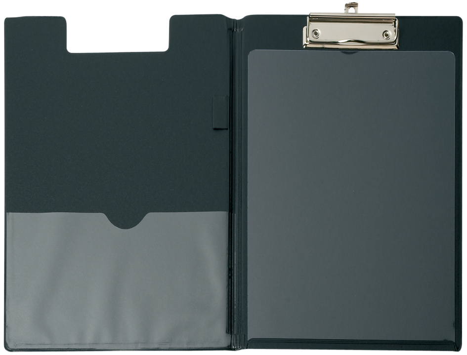 23396 MAUL Klemmbrett-Mappe mit Folienüberzug, DIN A4, schwarz