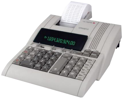 CPD-3212S OLYMPIA Druckender Tischrechner CPD-3212S, lichtgrau