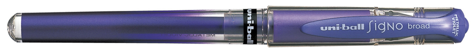 UM-153_MT_VIO589338fa3c038 uni-ball Gel-Tintenroller SIGNO broad UM-153, weiß