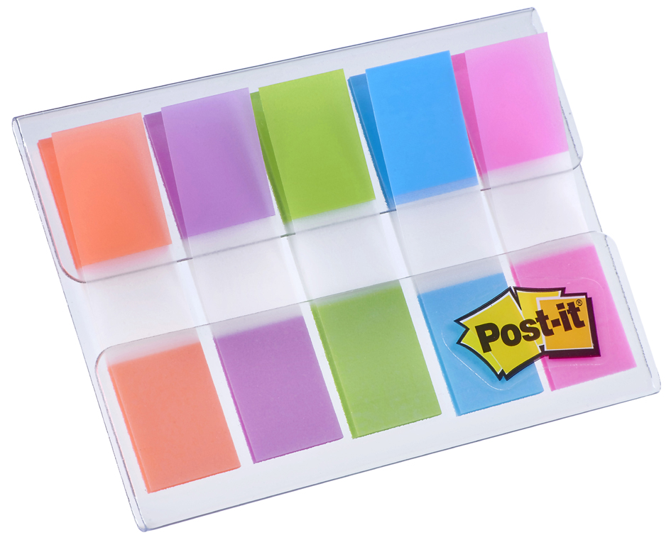 683_5CB25893743e61242 Post-it Haftstreifen Index mini, 11,9 x 43,2 mm, 5-farbig