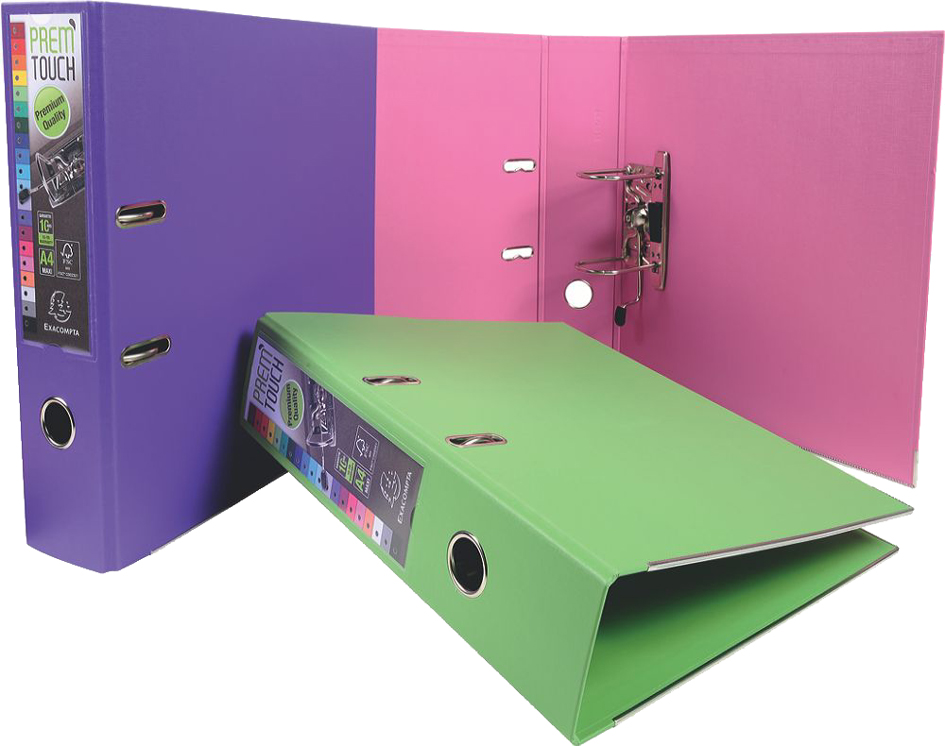 53347E_458936f626ea35 EXACOMPTA PP-Ordner Premium, DIN A4, 80 mm, schwarz