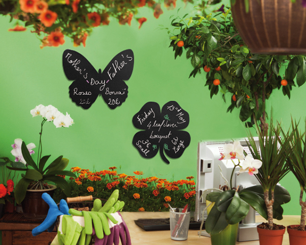 FB-BUTTERFLY-FOURLEAF-location589afcce10279 Securit Kreidetafel SILHOUETTE ´Schmetterling´