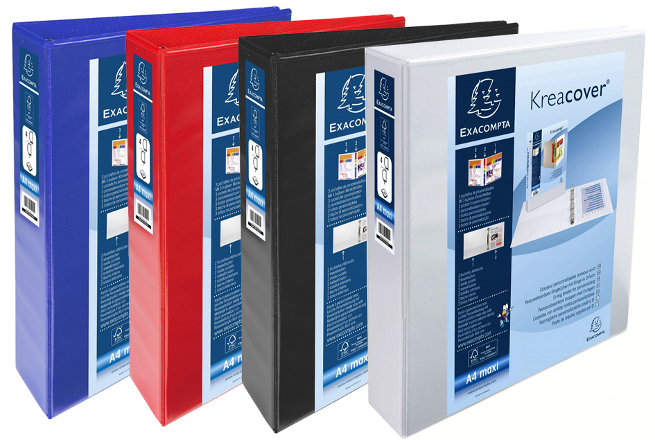 51844_Gruppe58936f1b5456e EXACOMPTA Präsentations-Ringbuch, A4 Maxi, blau, 2D-Ring