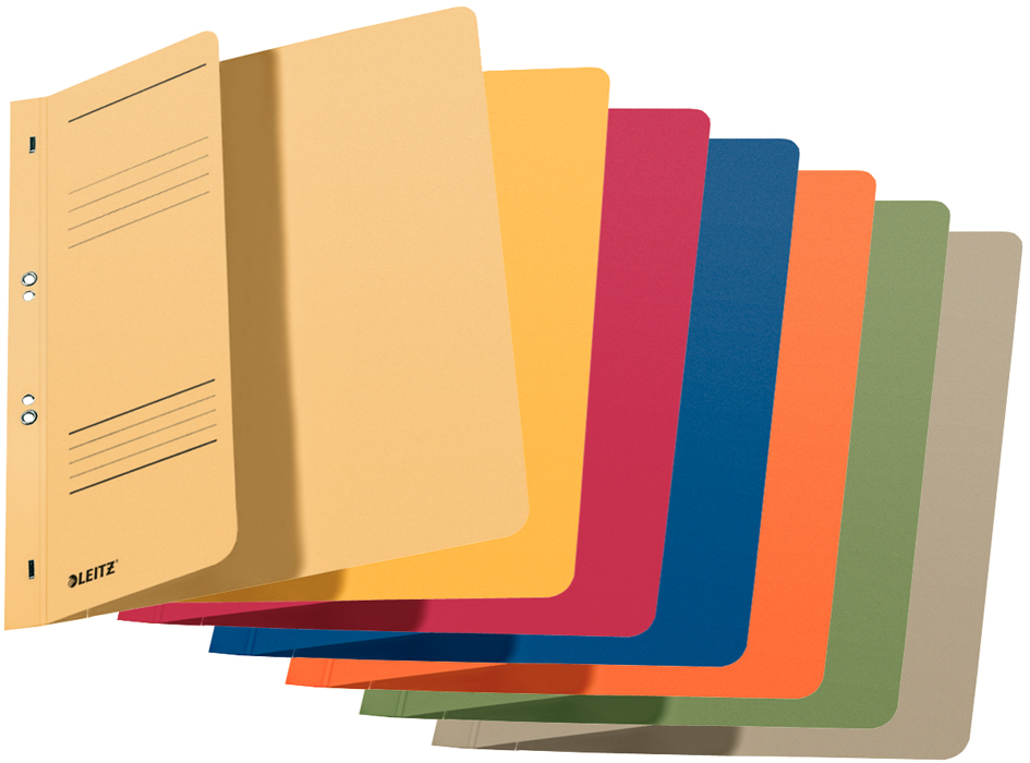 374030995893613936e29 LEITZ Ösenhefter, DIN A4, Manilakarton, gelb, kaufmännische