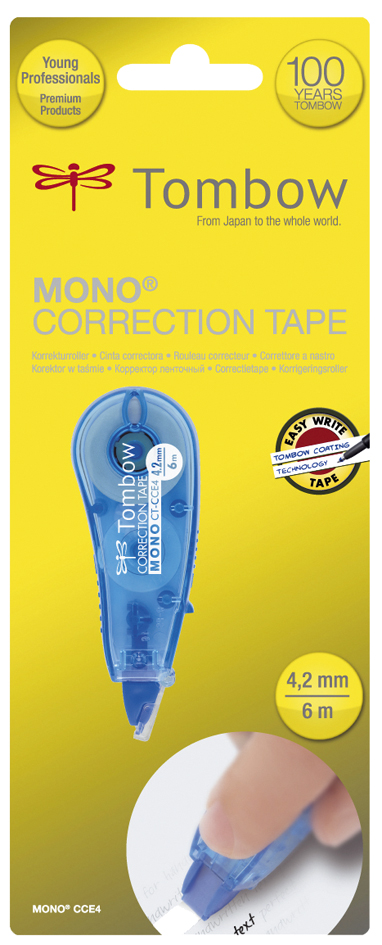 CT-CCE4-BE58931f0c2309f TOMBOW Korrekturroller ´MONO CT-CCE4´, 4,2 mm x 6 m, blau