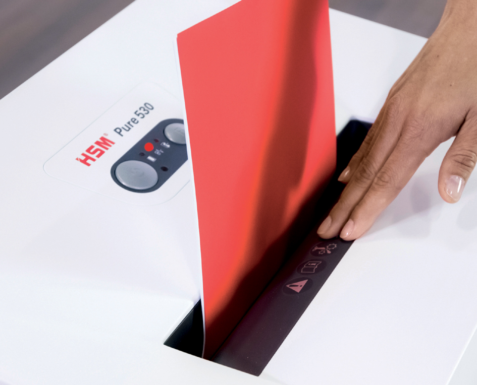 Pure_530_Anw158932037f34e2 HSM Aktenvernichter PURE 530, Partikelschnitt: 1,9 x 15 mm