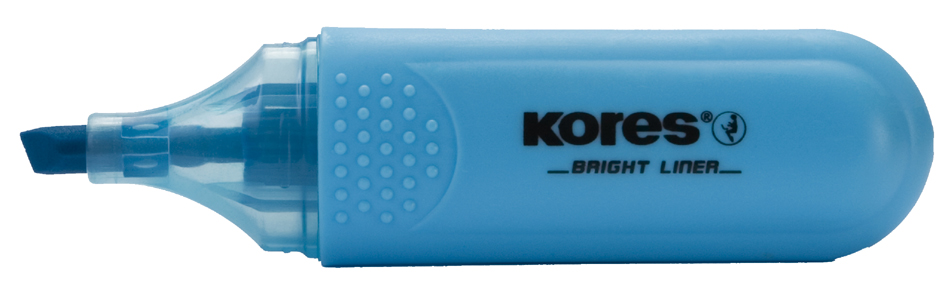 TM361035893365cc06f5 Kores Textmarker ´BRIGHT LINER´, Farbe: blau